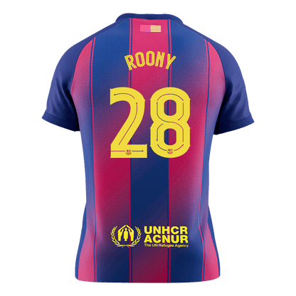 ROONY #28 Men's Barcelona UCL 2025/26 Home Soccer Jersey [PREMIUM]