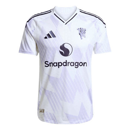 Men's Manchester United 2025/26 Player Version Away Soccer Jersey - Slim Fit