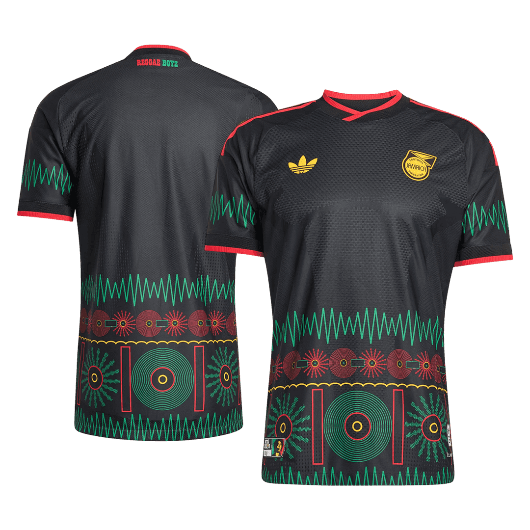 Men's Jamaica World Cup 2026 Player Version Away Soccer Jersey - Slim Fit