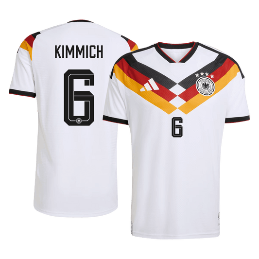 KIMMICH #6 Men's Germany World Cup 2026 Player Version Home Soccer Jersey - Slim Fit