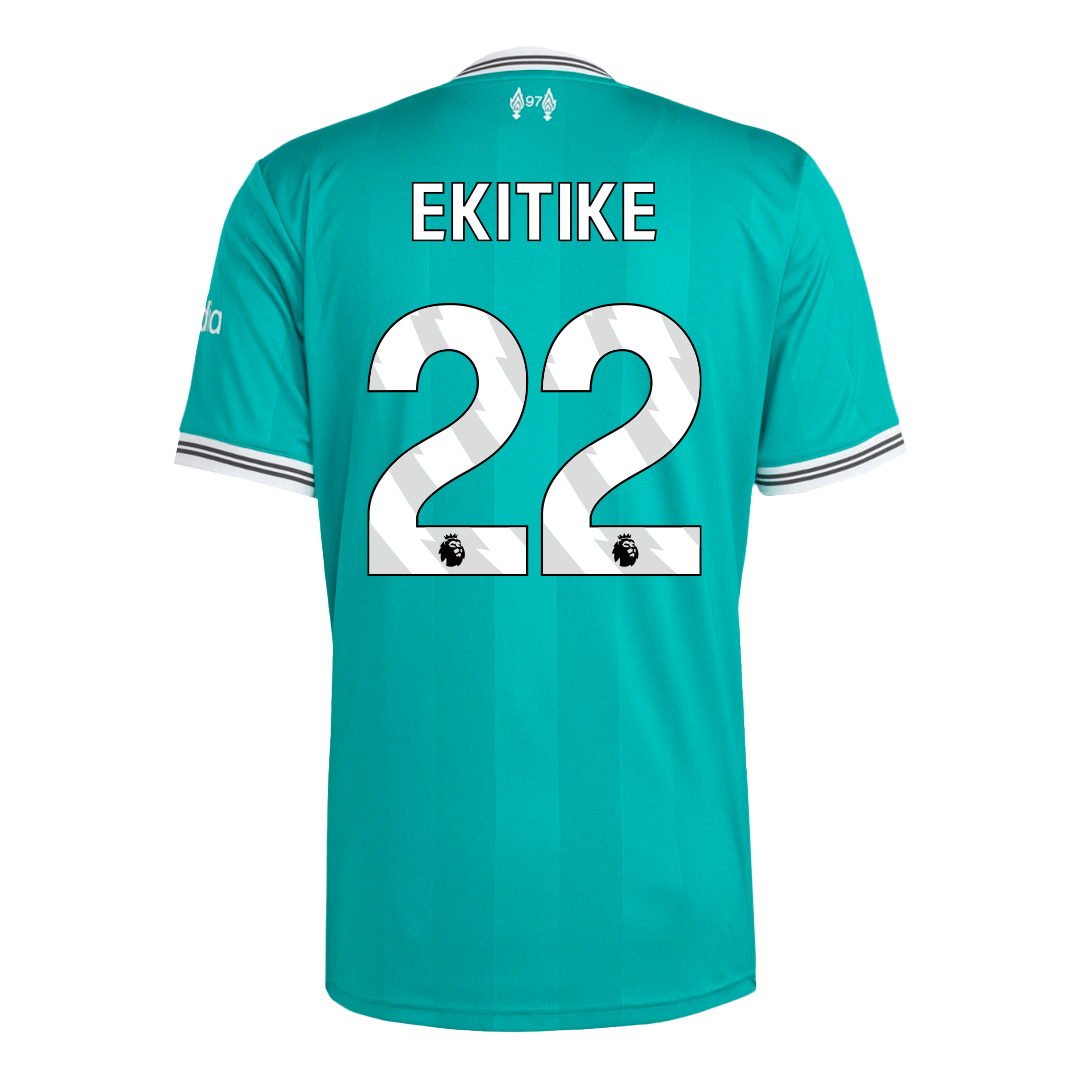 EKITIKE #22 Men's Liverpool 2025/26 Third Away Soccer Jersey