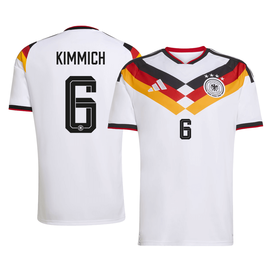 KIMMICH #6 Men's Germany World Cup 2026 Home Soccer Jersey