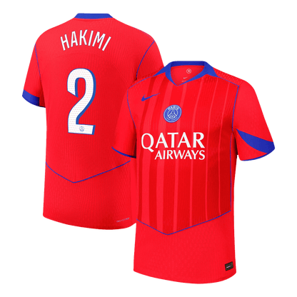 HAKIMI #2 Men's PSG 2025/26 Player Version Third Away Soccer Jersey - Slim Fit