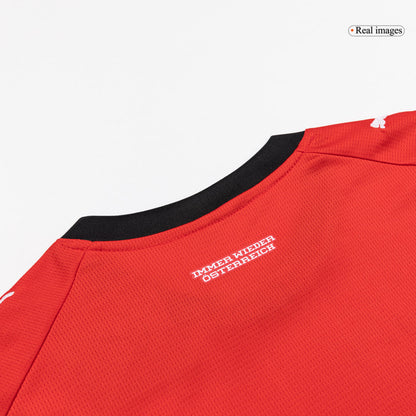Kid's Austria World Cup 2026 Home Soccer Jersey Kit