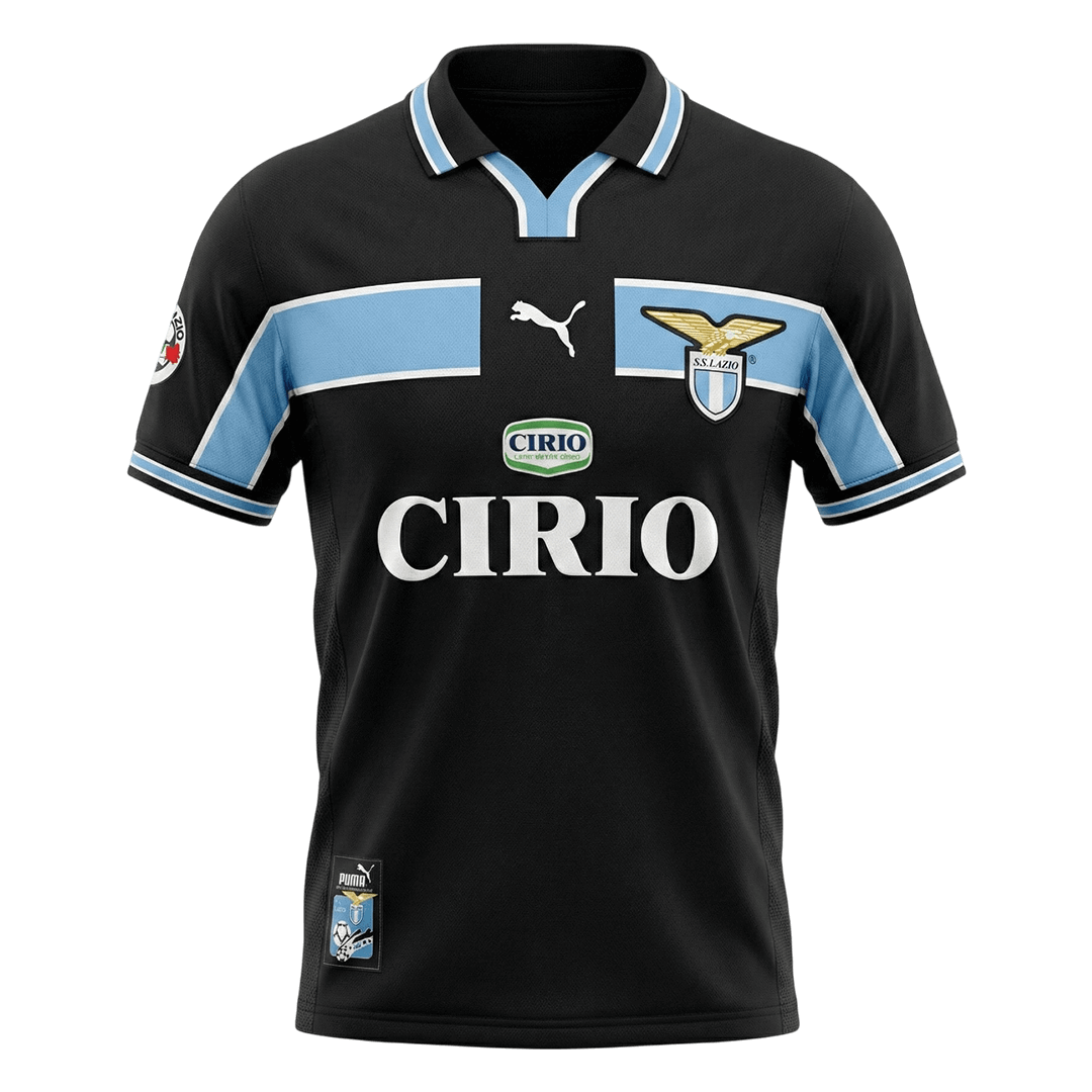 Retro Men's Lazio 1998/99 Away Soccer Jersey