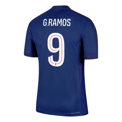 G.RAMOS #9 Men's PSG 2025/26 Player Version Home Soccer Jersey - Slim Fit