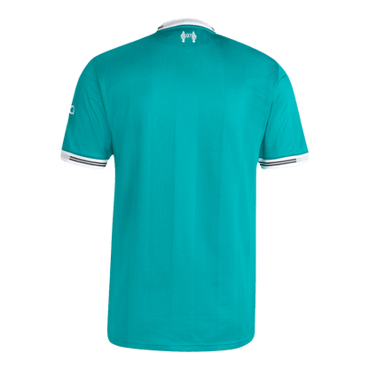 Men's Liverpool 2025/26 Player Version Third Away Soccer Jersey - Slim Fit