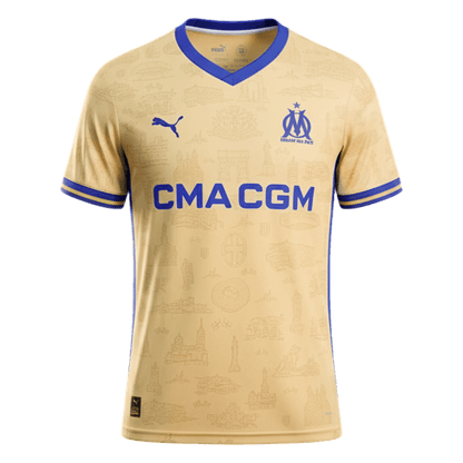 Men's Marseille 2025/26 Fourth Away Soccer Jersey