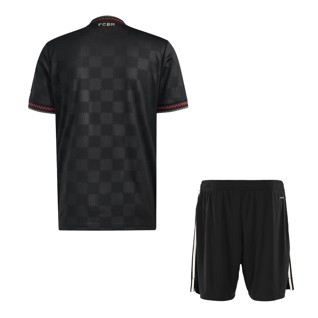 Men's Bayern Munich 2025/26 Third Away Soccer Jersey Kit