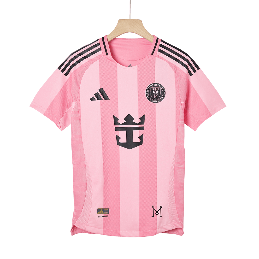 DE PAUL #7 Men's Inter Miami CF 2025 Player Version Home Soccer Jersey - Slim Fit