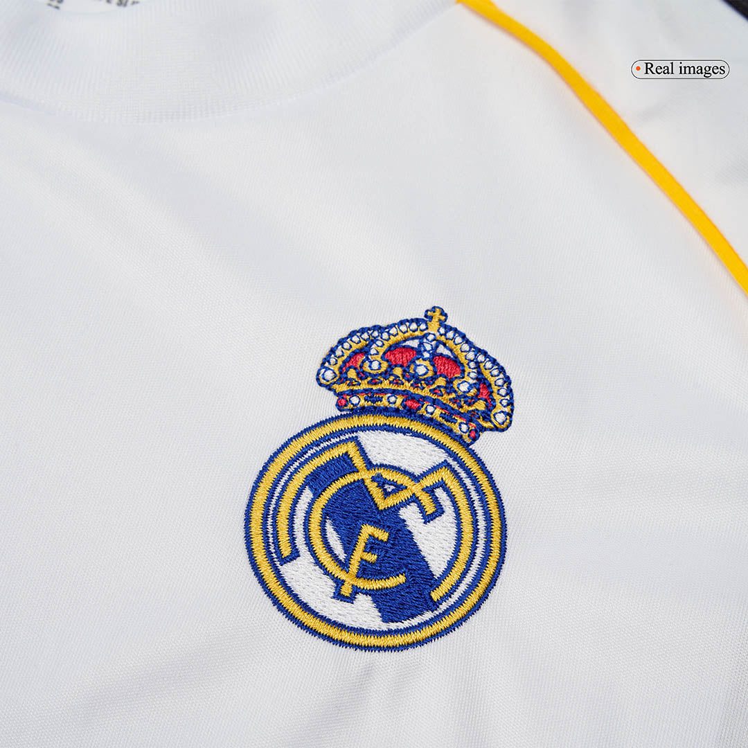 Men's Real Madrid 2025/26 Home Long Sleeve Soccer Jersey