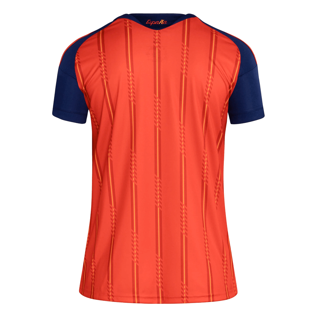 Women's Spain World Cup 2026 Home Soccer Jersey