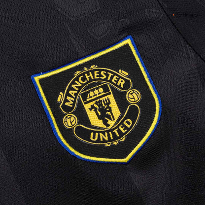 Kid's Manchester United 2025/26 Third Away Soccer Jersey Kit