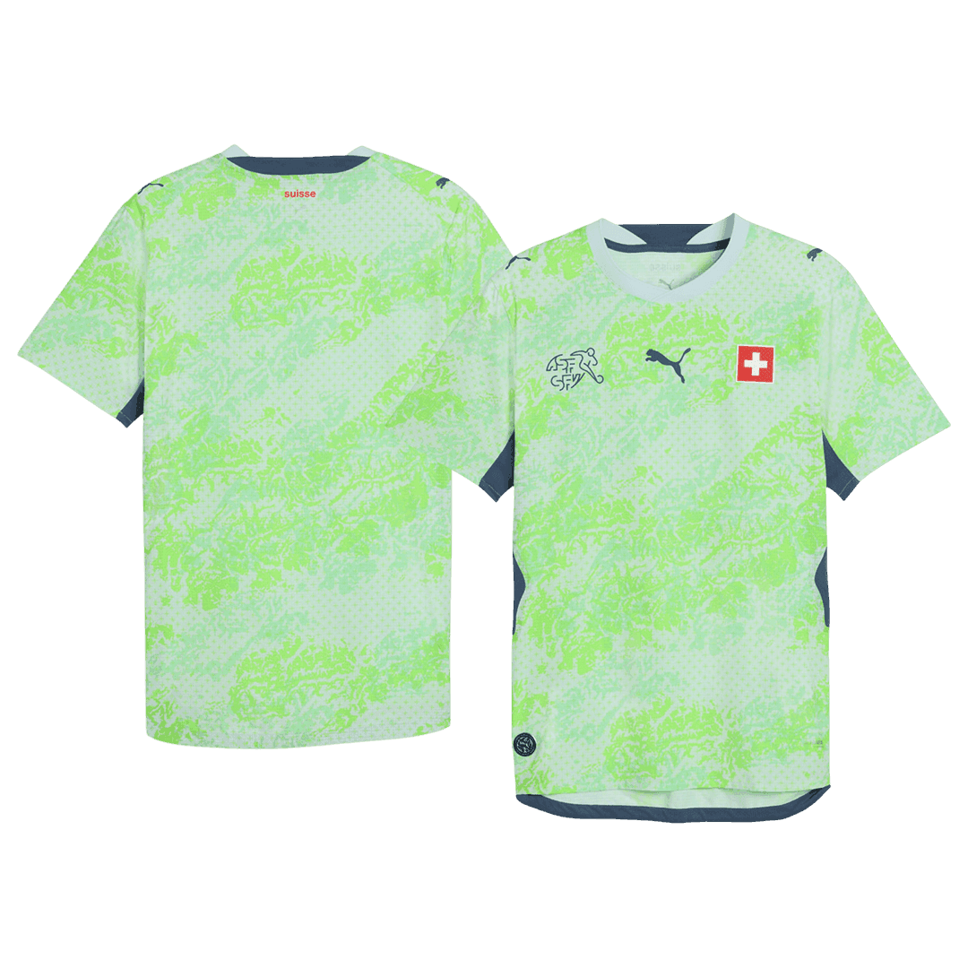 Men's Switzerland World Cup 2026 Away Soccer Jersey