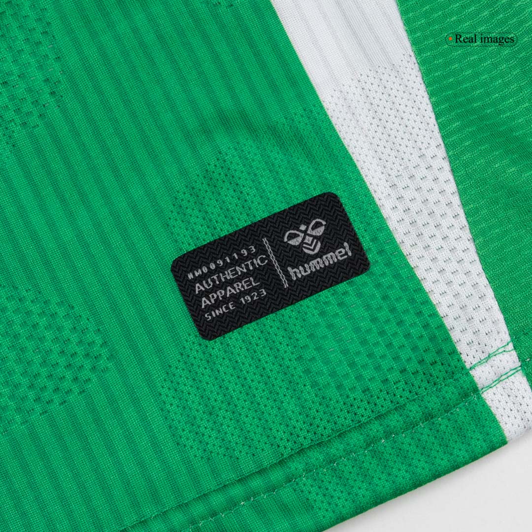 Men's Real Betis 2025/26 Home Long Sleeve Soccer Jersey
