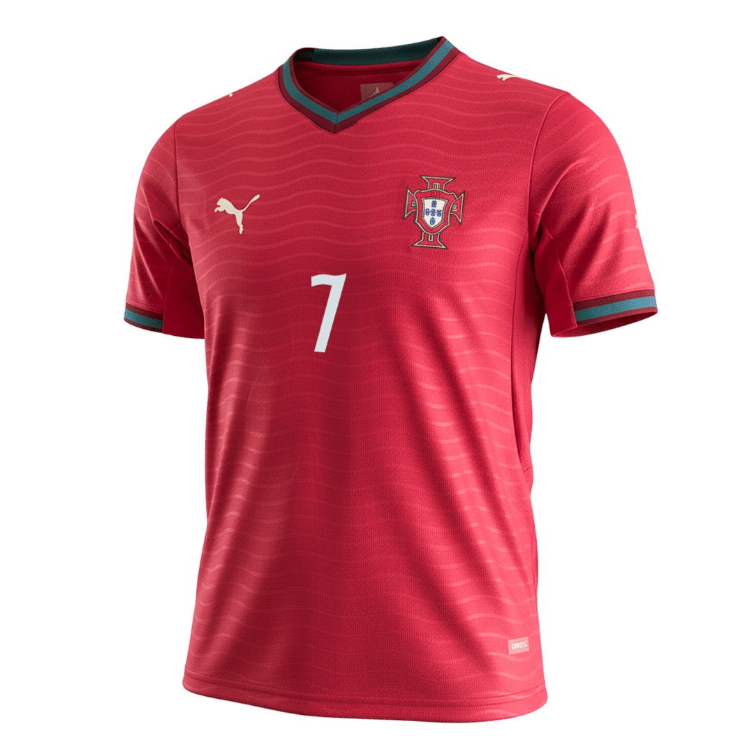 RONALDO #7 Men's Portugal World Cup 2026 Home Soccer Jersey