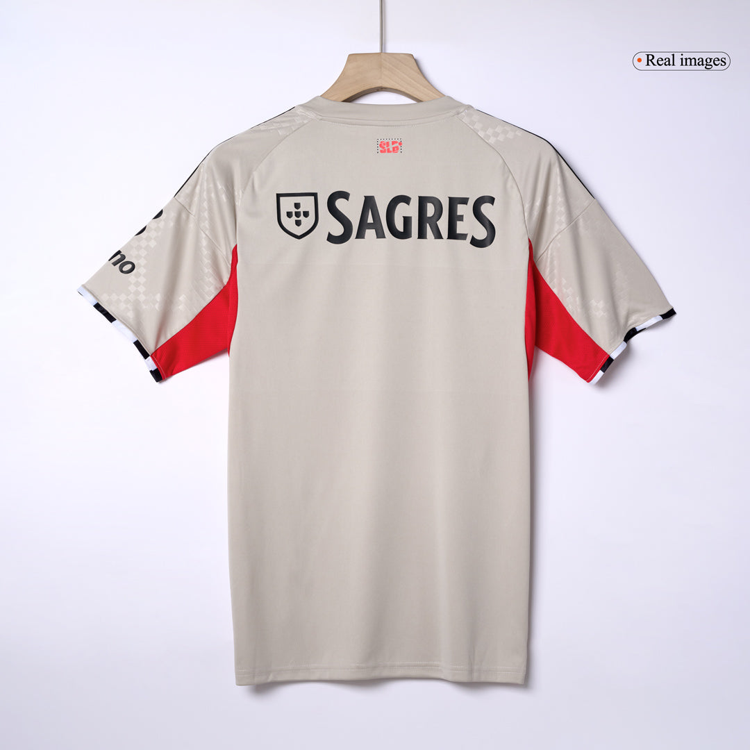 Men's Benfica 2025/26 Away Soccer Jersey