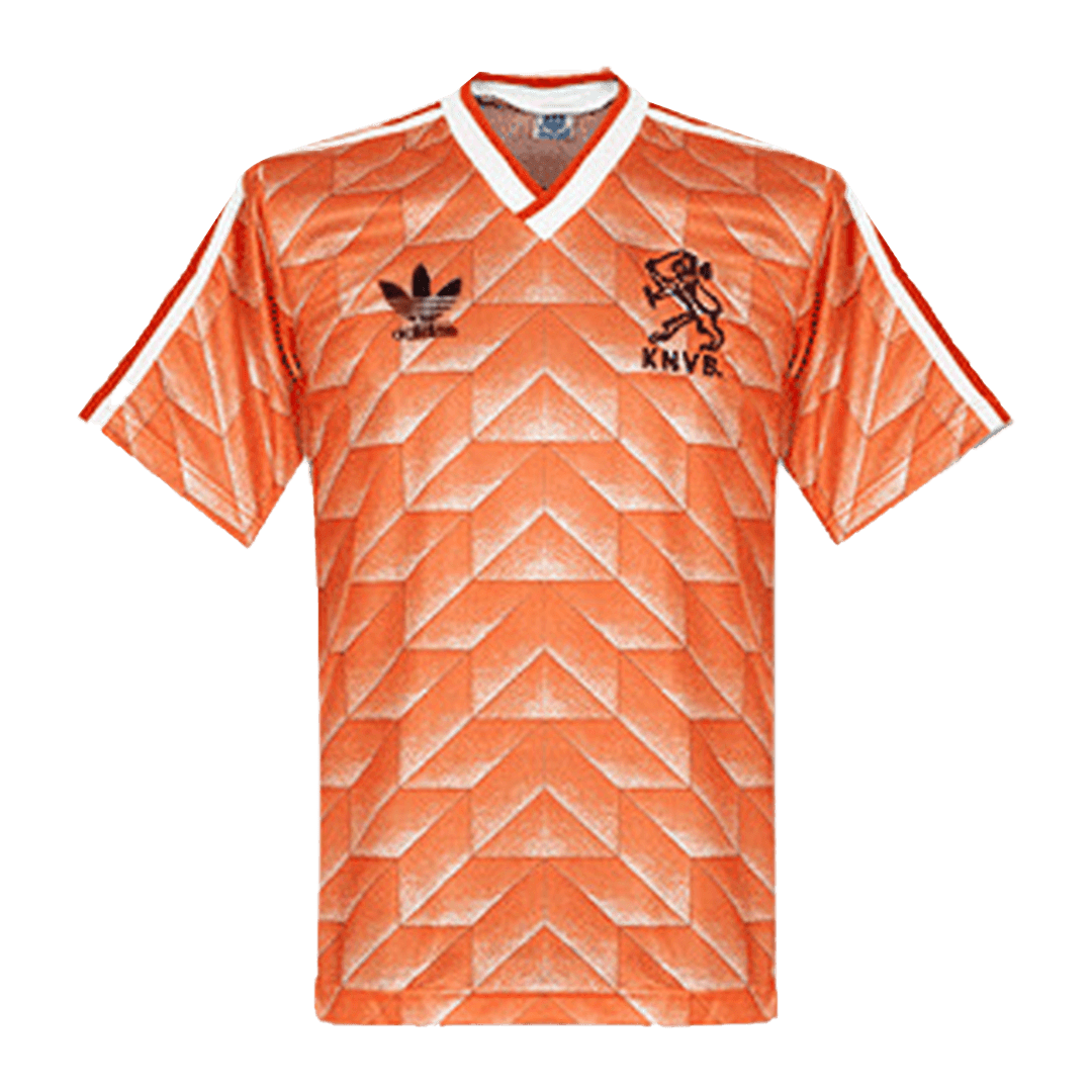 Retro Men's Netherlands 1988 Home Soccer Jersey