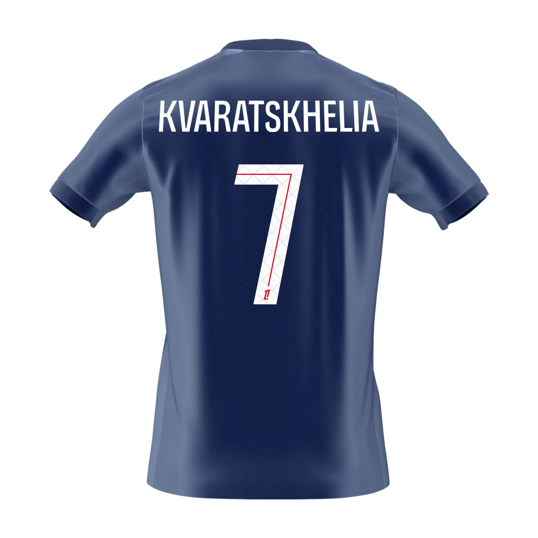 KVARATSKHELIA #7 Men's PSG 2025/26 Home Soccer Jersey [PREMIUM]