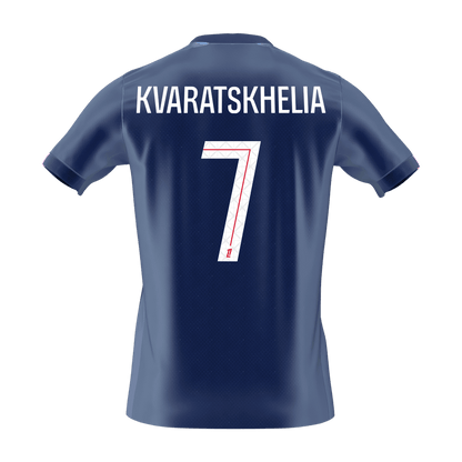 KVARATSKHELIA #7 Men's PSG 2025/26 Home Soccer Jersey [PREMIUM]