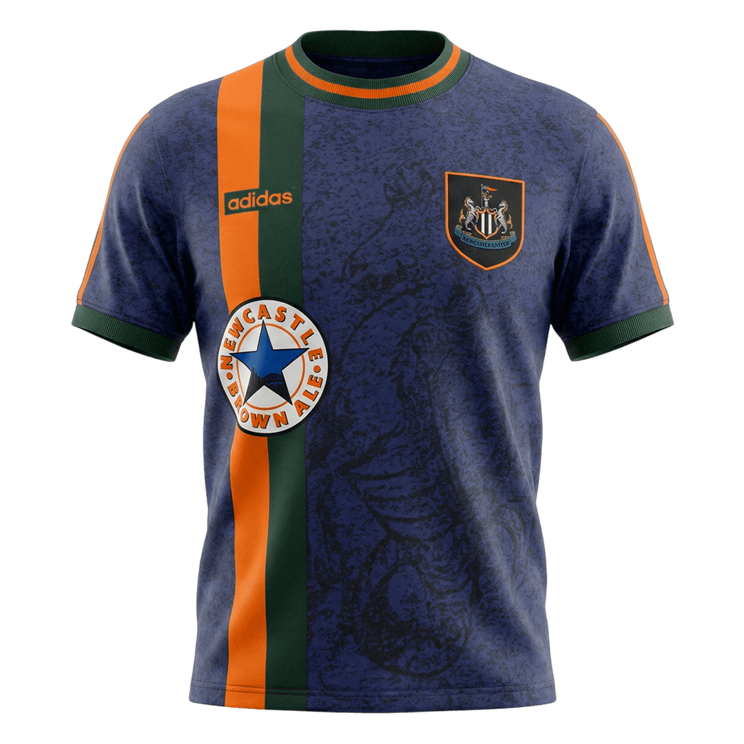 Retro Men's Newcastle United 1997/98 Away Soccer Jersey