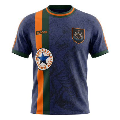 Retro Men's Newcastle United 1997/98 Away Soccer Jersey