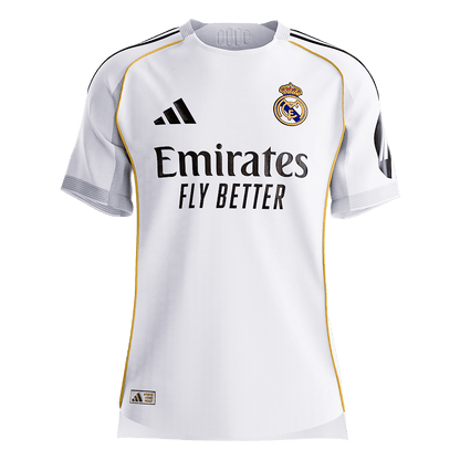 Men's Real Madrid 2025/26 Player Version Home Soccer Jersey - Slim Fit [PREMIUM]