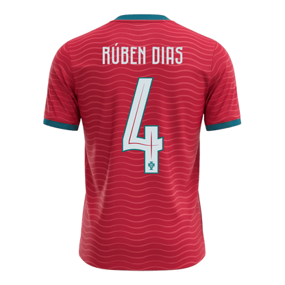 RÚBEN DIAS #4 Men's Portugal World Cup 2026 Home Soccer Jersey