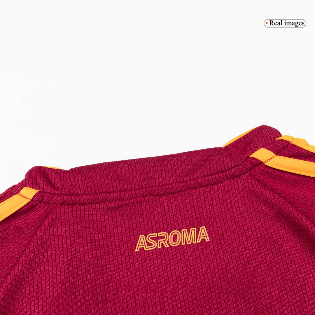Kid's Roma 2025/26 Home Soccer Jersey Kit