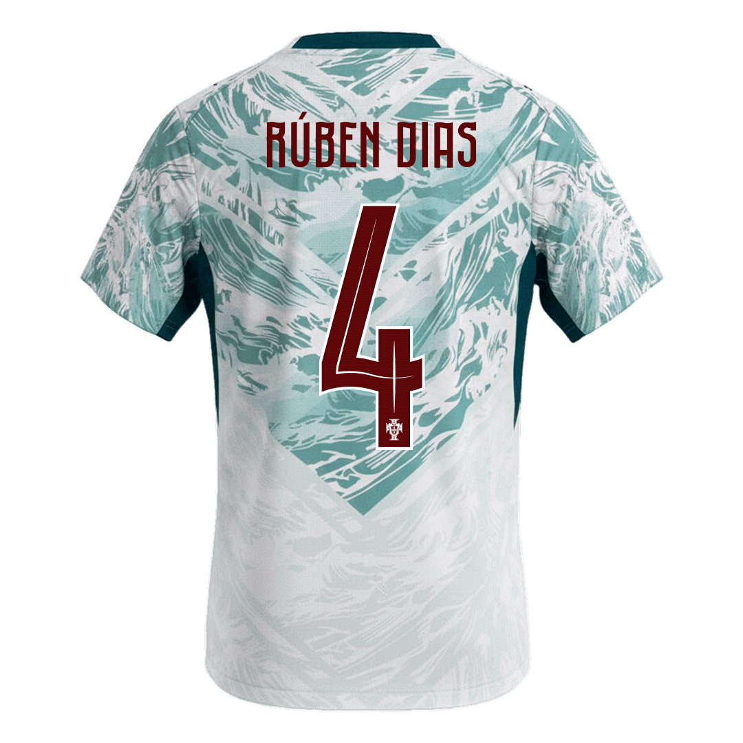 RÚBEN DIAS #4 Men's Portugal World Cup 2026 Away Soccer Jersey