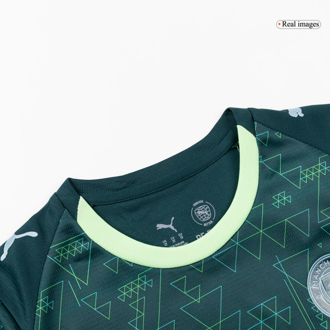 Kid's Manchester City 2025/26 Soccer Jersey Kit