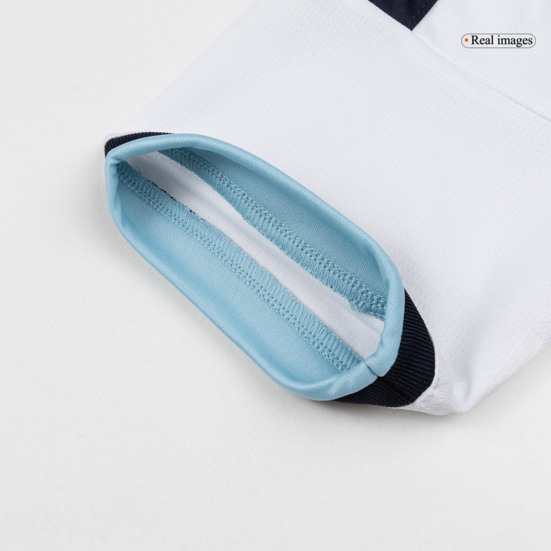 Kid's J.ÁLVAREZ #9 Argentina World Cup 2026 Home Soccer Jersey Kit [PREMIUM]