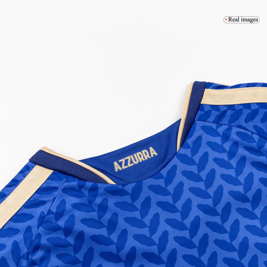 Kid's Italy World Cup 2026 Home Soccer Jersey Kit [PREMIUM]