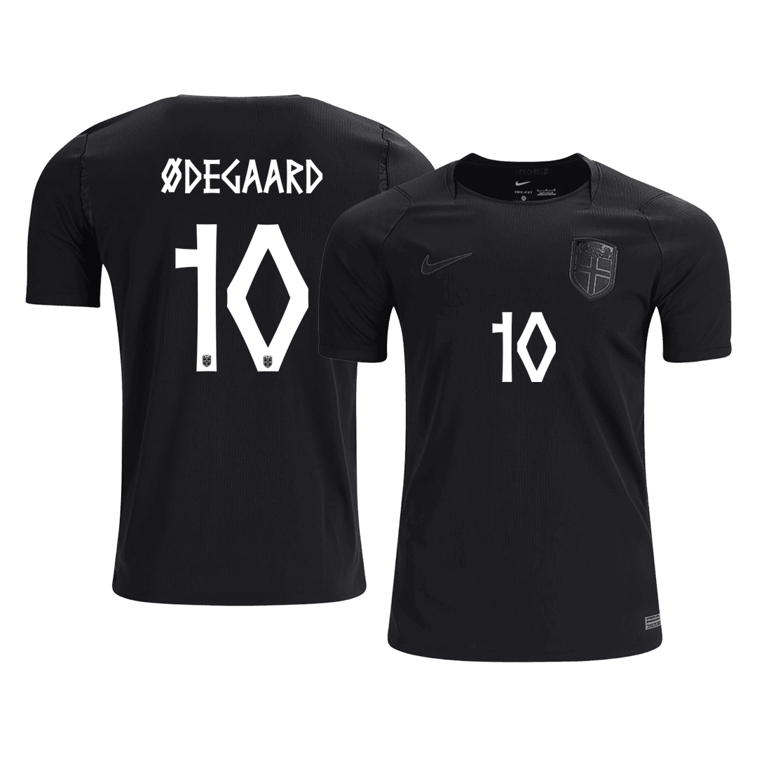 ØDEGAARD #10 Men's Norway World Cup 2026 Away Soccer Jersey