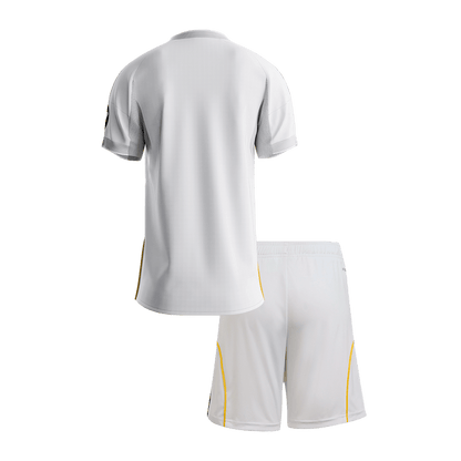 Kid's Real Madrid 2025/26 Home Soccer Jersey Kit [PREMIUM]