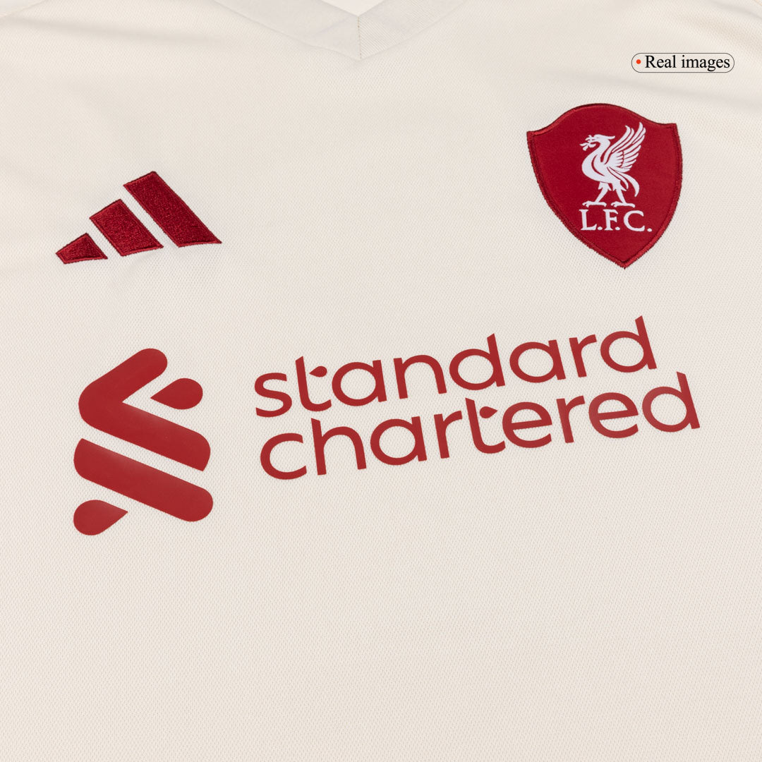 ISAK #9 Men's Liverpool 2025/26 Away Soccer Jersey