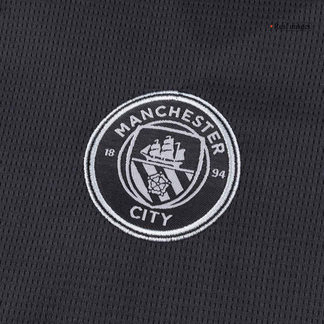 Kid's Manchester City 2025/26 Away Soccer Jersey Full Kit