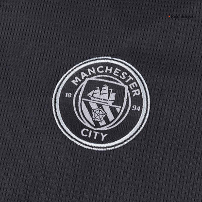 Kid's Manchester City 2025/26 Away Soccer Jersey Full Kit
