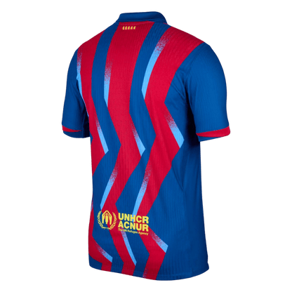 Men's Barcelona 2025/26 Player Version Fourth Away Soccer Jersey - Slim Fit