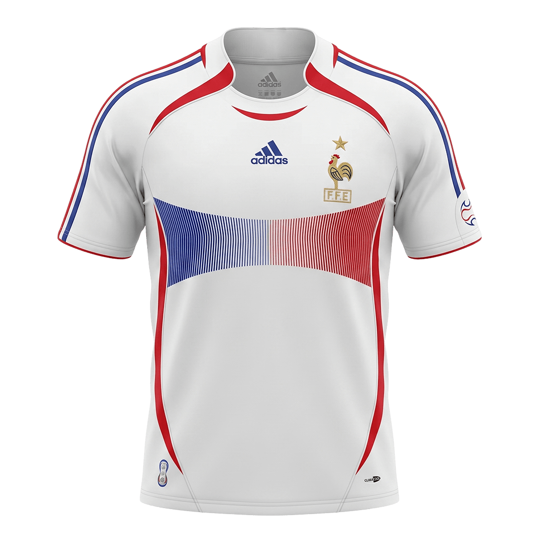 Retro Men's France 2006 Away Soccer Jersey