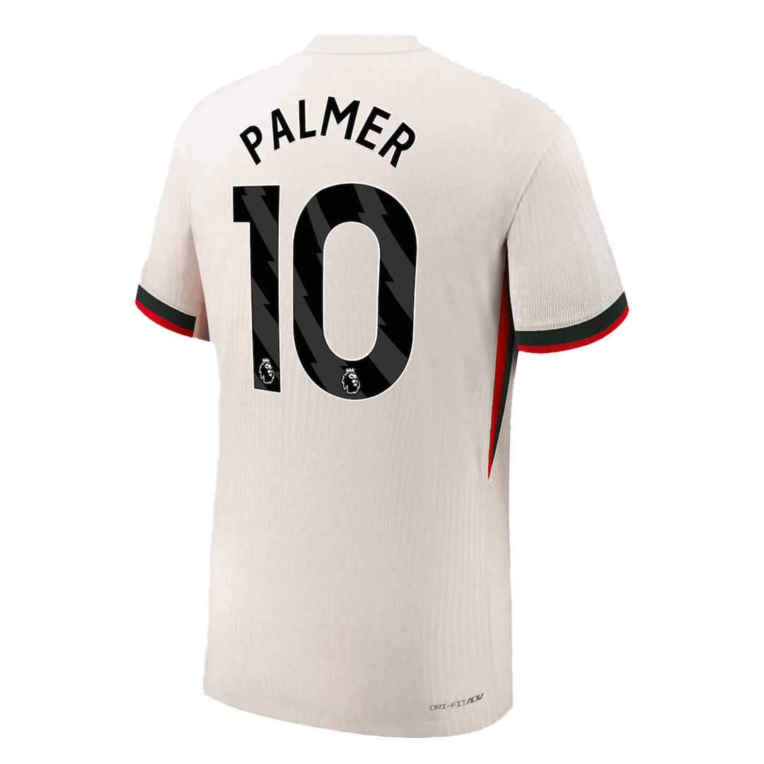 PALMER #10 Men's Chelsea 2025/26 Player Version Away Soccer Jersey - Slim Fit