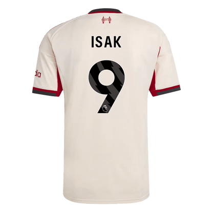 ISAK #9 Men's Liverpool 2025/26 Away Soccer Jersey