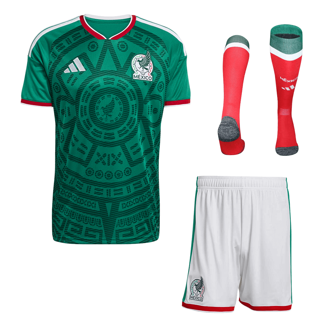 Men's Mexico World Cup 2026 Home Soccer Jersey Full Kit [PREMIUM]