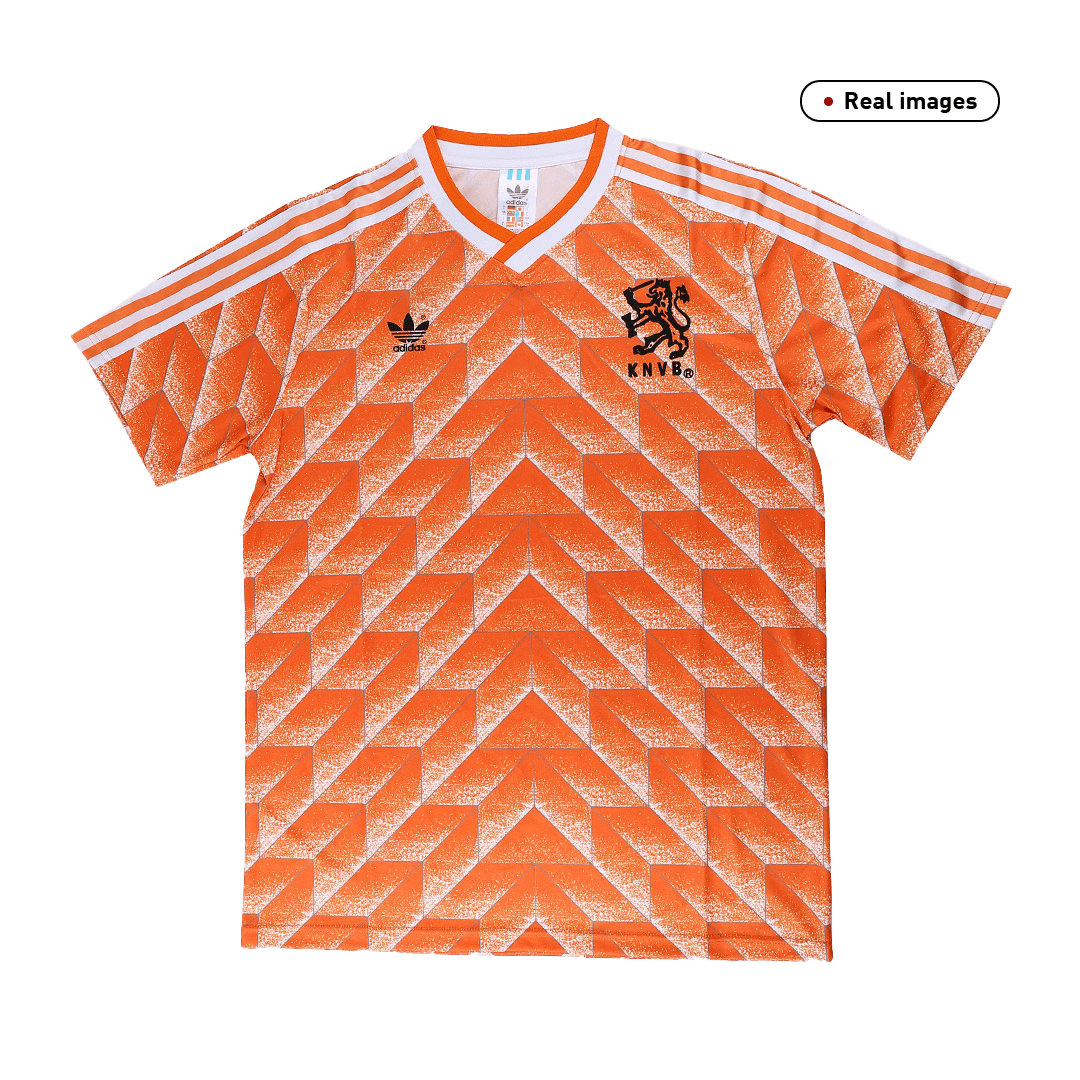 Retro Men's Netherlands 1988 Home Soccer Jersey