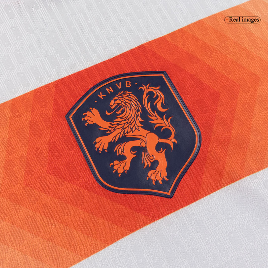 XAVI #7 Men's Netherlands World Cup 2026 Player Version Away Soccer Jersey - Slim Fit