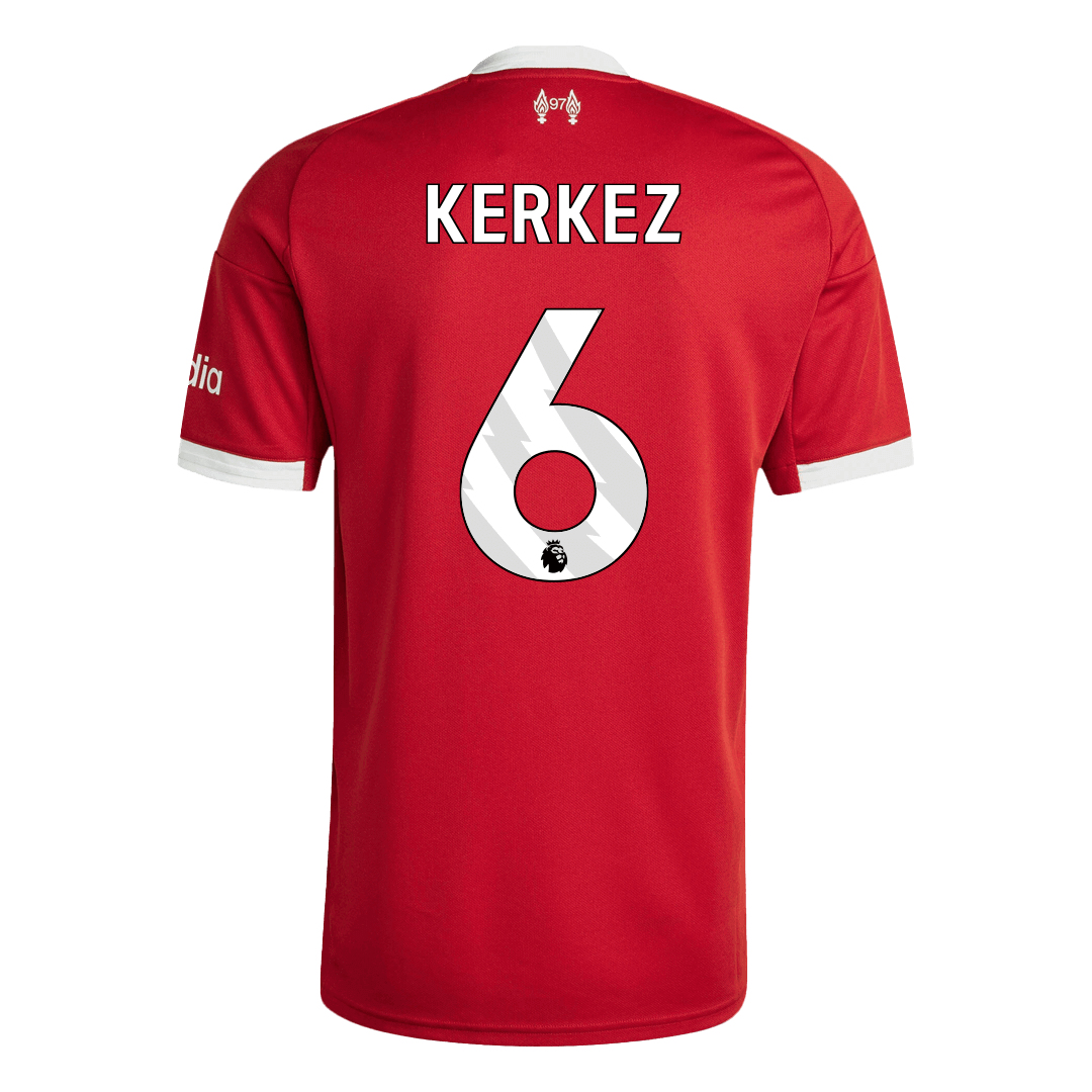 KERKEZ #6 Men's Liverpool 2025/26 Home Soccer Jersey