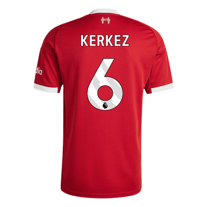 KERKEZ #6 Men's Liverpool 2025/26 Home Soccer Jersey