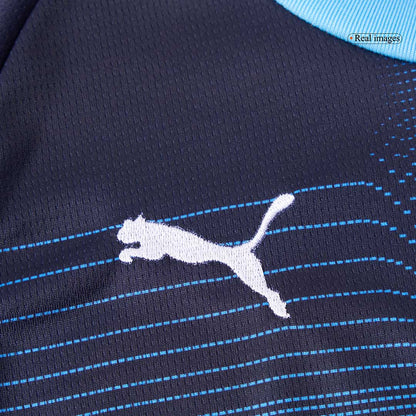 Kid's Marseille 2025/26 Away Soccer Jersey Kit