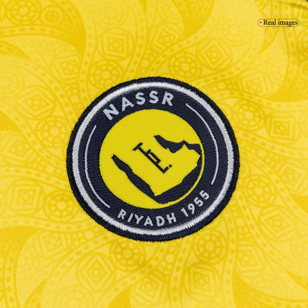Kid's Al Nassr 2025/26 Home Soccer Jersey Kit