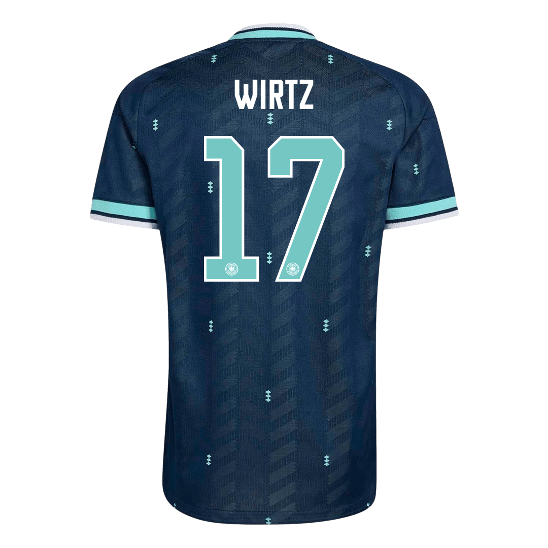 WIRTZ #17 Men's Germany World Cup 2026 Player Version Away Soccer Jersey - Slim Fit